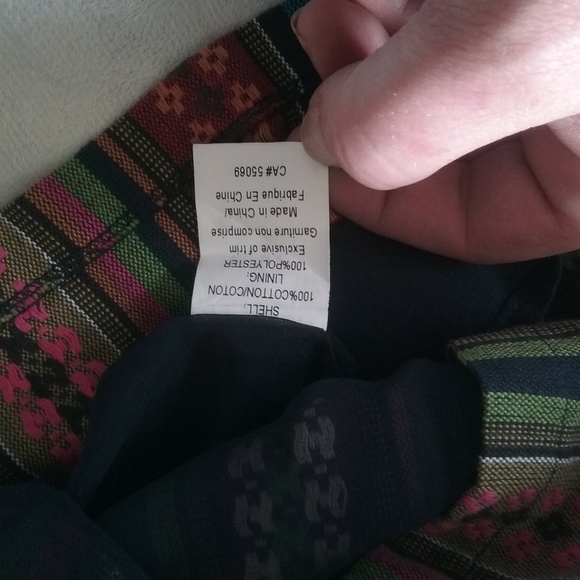 ⭕ 3/$30 Multi Colored Hippy Vibes~ Mini Skirt - Picture 9 of 10